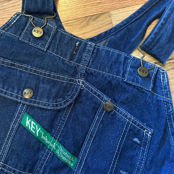 KEY Oversized Denim Overalls - Picture 2 of 8